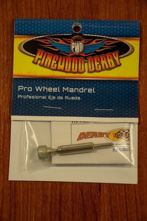 Pinewood Derby Mandrel tool -- THIS ITEM IS NO LONGER AVAILABLE - Image 2