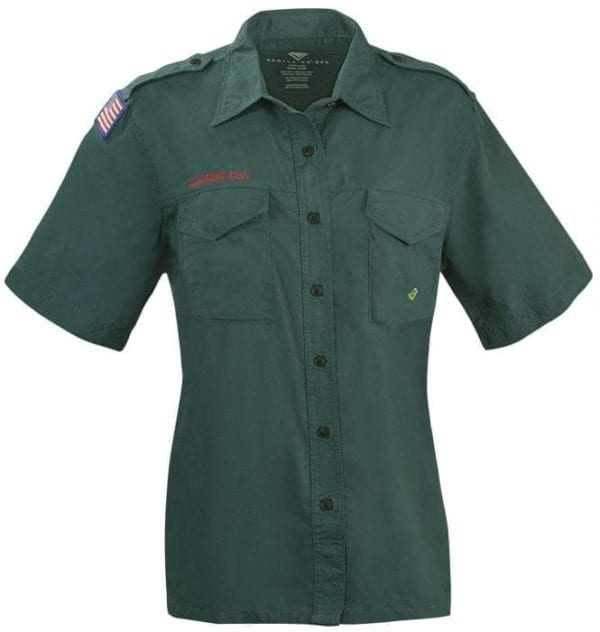 Venturing Short Sleeve Women's Uniform Shirt